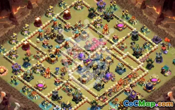 Best Copy Town Hall 17 Base Layouts #47133