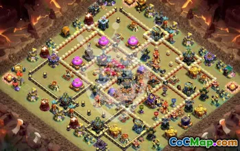 Top Town Hall 17 Base Layouts for Clash of Clans #47134