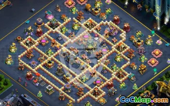 CoC Town Hall 17 Base Layouts & Maps #47140