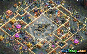 Copy TH17 Clash of Clans Base Layouts #47143