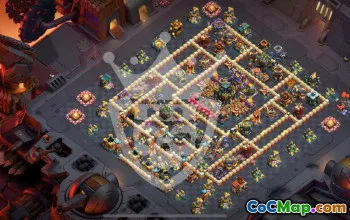 Copy TH17 Base Layouts for Clash of Clans #47149