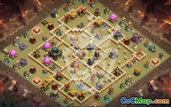Top CoC Town Hall 17 Base Layouts with Links #47154