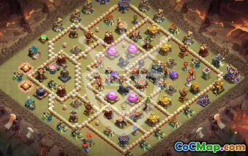 Top Clash of Clans TH17 Base Layouts & Links #47156