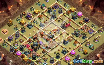 Copy TH17 Base Layout for Clash of Clans #47170