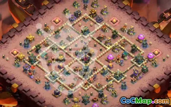 Top Clash of Clans TH17 Base Layouts with Links #47180