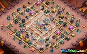 Top Copy Base Layouts for TH17 Clash of Clans #47181