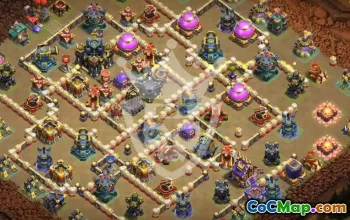 Top TH17 Base Layouts for Clash of Clans #47208