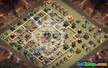 Best TH17 Clash of Clans Base Layouts #47209