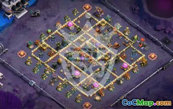 Top Town Hall 17 Base Layouts with Copy Link #47213