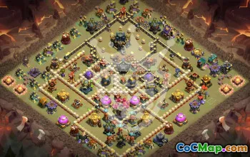 Best Copy Base Layout for Clash of Clans TH17 #47220