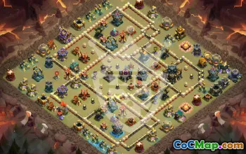Best Copy TH17 Base Layouts for Clash of Clans #47225