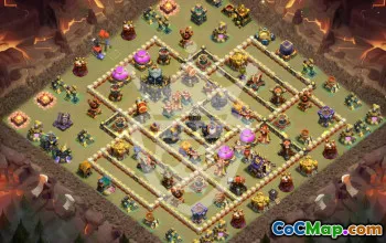 Top Town Hall 17 Base Layouts with Link #47233