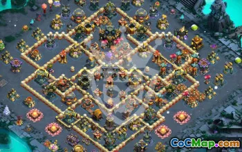 Best Copy Base Layouts for Town Hall 17 #47237