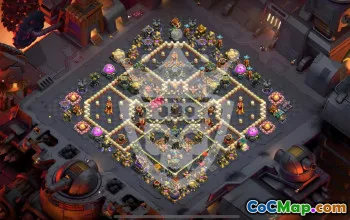 Copy TH17 Base Layouts for Clash of Clans #47238