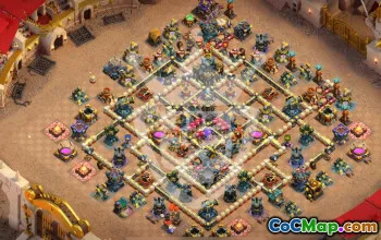 Best Copy Base Layout for Town Hall 17 #47246