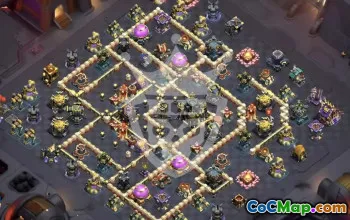 Top Town Hall 17 Base Layouts with Copy Link #47266
