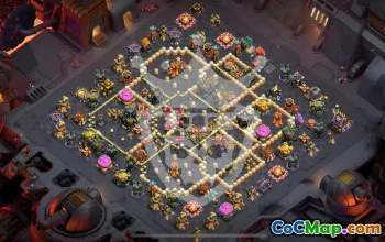 Copy Town Hall 17 Base Layouts for Clash of Clans #47271