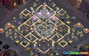 Top Town Hall 17 Base Layouts with Link #47272