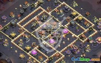 Best Copy Base Layout for Town Hall 17 #47273