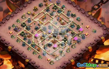 Top CoC TH17 Base Layouts with Copy Link #47277