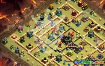 Top TH17 Clash of Clans Base Layouts #47285