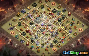 Best Copy Base Layout for Town Hall 17 #47295