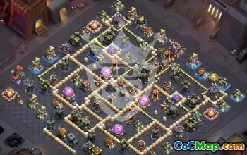 Top TH17 Clash of Clans Base Layouts & Maps #47298