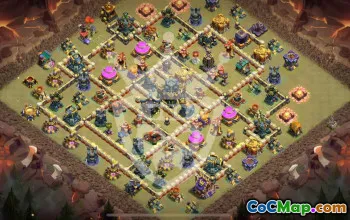 Top CoC Town Hall 17 Base Layouts #47314