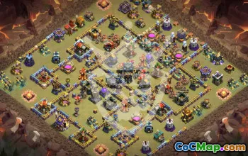 Top TH17 Base Layouts with Copy Links #47321