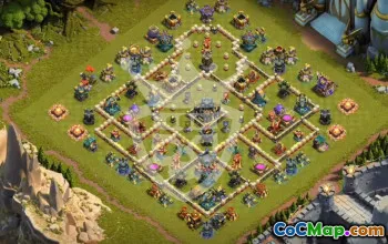 Copy TH17 Base Layout for Clash of Clans #47345