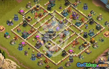 Best TH17 Clash of Clans Base Layouts #47346