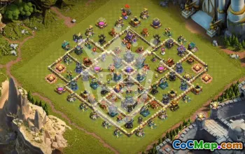 Copy Town Hall 17 Base Layouts for Clash of Clans #47352