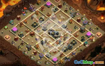 Top Town Hall 17 Base Layouts with Copy Link #47372