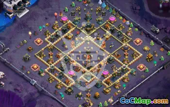 Best Copy Base Layouts for Clash of Clans Trophies #47375