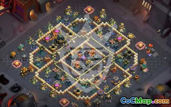 Copy Town Hall 17 Base Layouts & Maps #47376