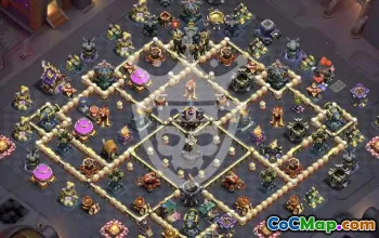 Top Copy Base Layout for Town Hall 17 #47380