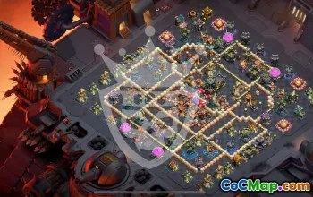 Top Copy Base Layout for Clash of Clans Town Hall 17 #47390