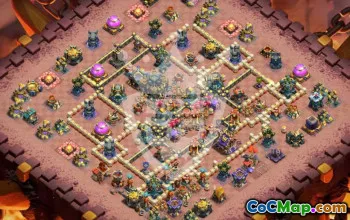 Best Copy Base Layout for Clash of Clans Town Hall 17 #47392
