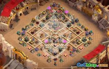 Copy Town Hall 17 Base Layouts & Maps #47398