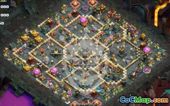 Copy Town Hall 17 Base Layouts with Link #47404