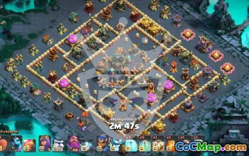 Top Copy Base Layout for Clash of Clans TH17 #47405