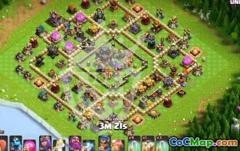 Ultimate Town Hall 17 Base Layouts for Clash of Clans #47406