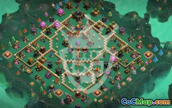 Top Clash of Clans TH17 Base Layouts with Links #47419