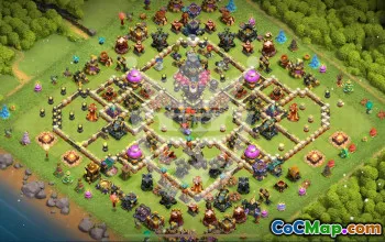 Copy Town Hall 17 Base Layouts for Clans #47423