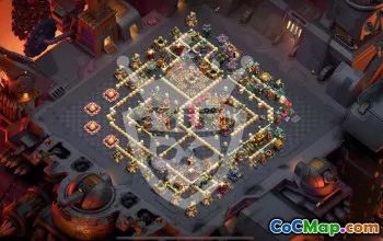 Best Copy Town Hall 17 Base Layouts #47424
