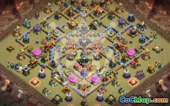 Top Town Hall 17 Base Layouts to Copy #47435