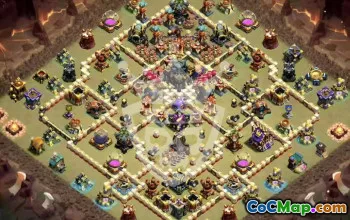 Top Clash of Clans TH17 Base Layouts & Links #47464