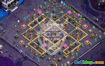 Top Copy Base Layouts for TH17 in Clash of Clans #47473