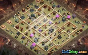 Top Clash of Clans Town Hall 17 Base Layouts #47484