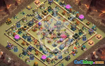 Best Copy Base Layout for Town Hall 17 #47485